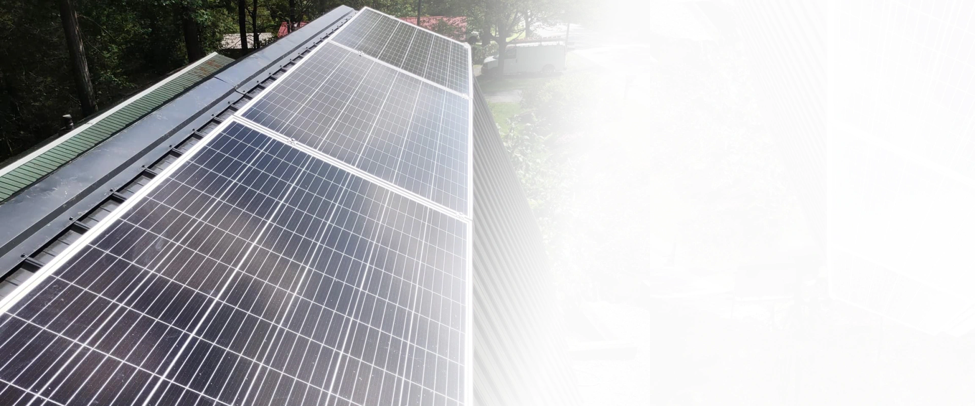 solar panel installed