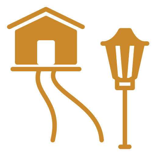 outdoor lighting icon